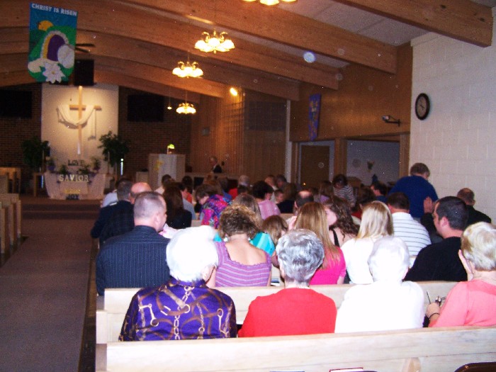 Community Gathers for Easter Worship